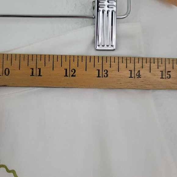 VTG USA Womens Pastel Garden Floral Midi Skirt Sz 4 Lined Cottagecore Coquette - Picture 6 of 11